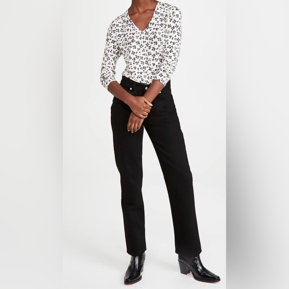RAILS Sami Tee, Ivory Floral Cheetah, Size XS - Picture 2 of 11